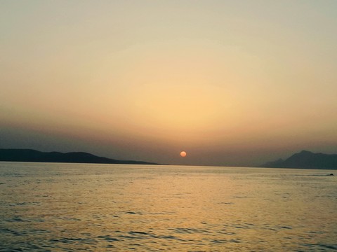 Adriatic Sea at Sunset