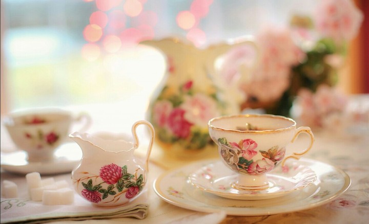 "Pleasant Tea Party."