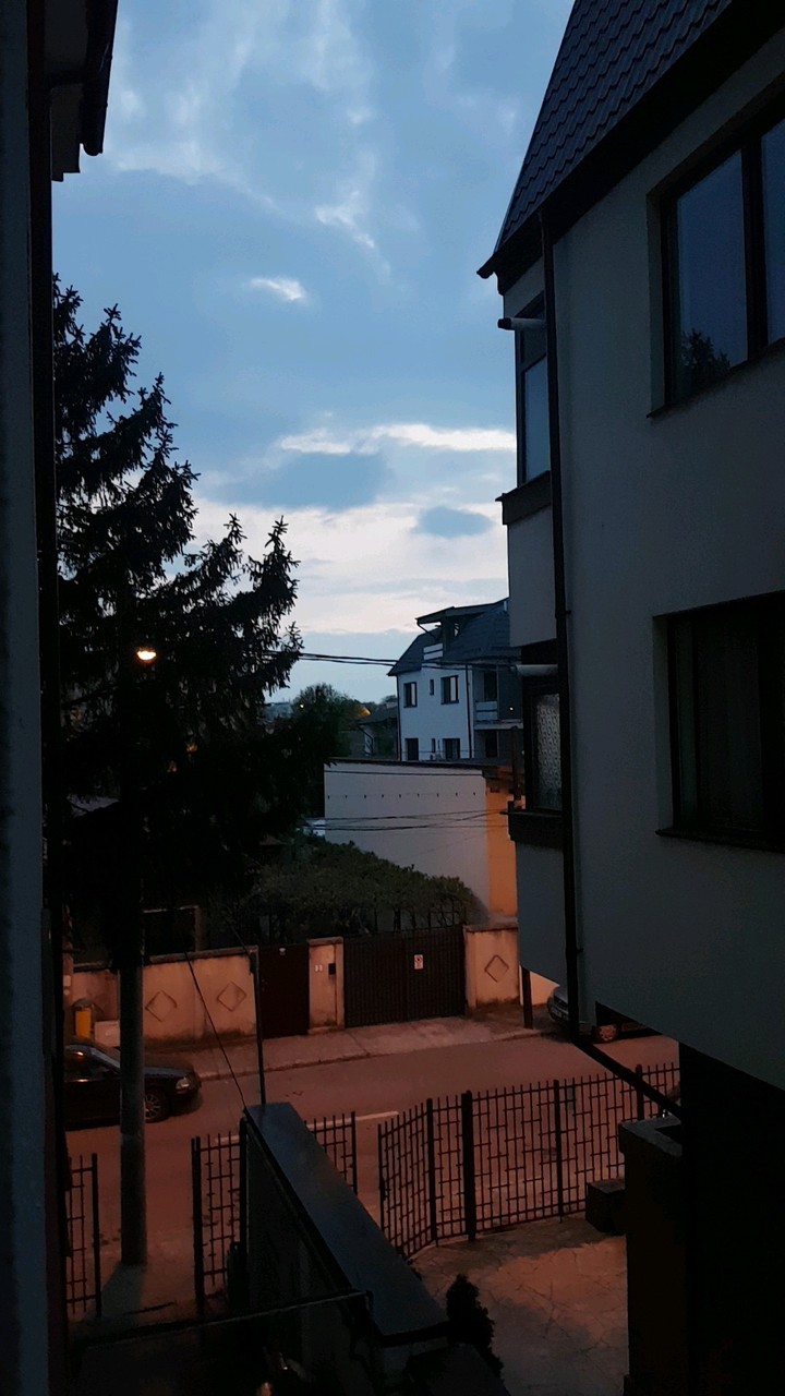 Bucharest as the sun comes down ( dawn )