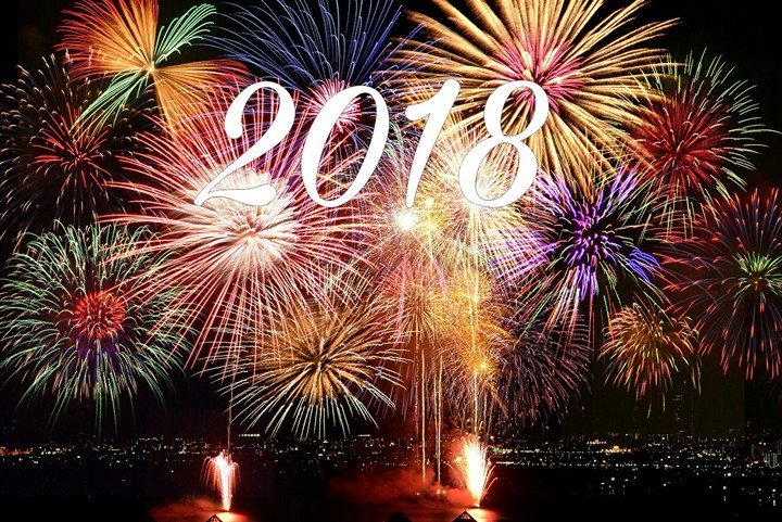 Happy new year 2018.