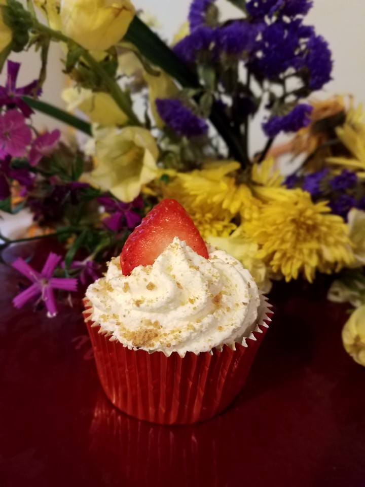 Floral Cupcake