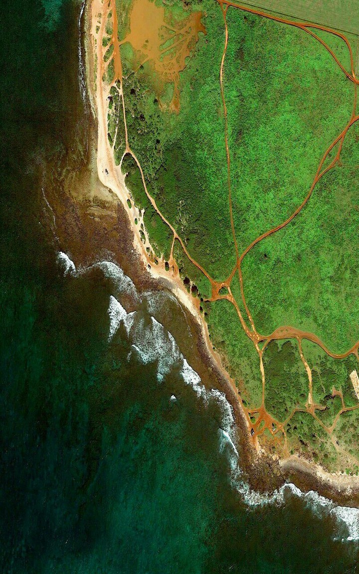 Hanapepe, Google Earth