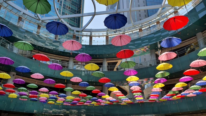 umbrella sky