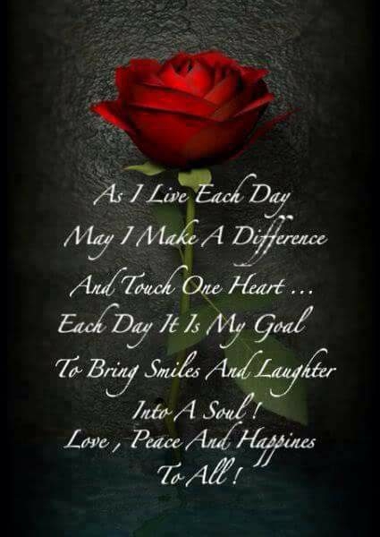 This is how i try to live!