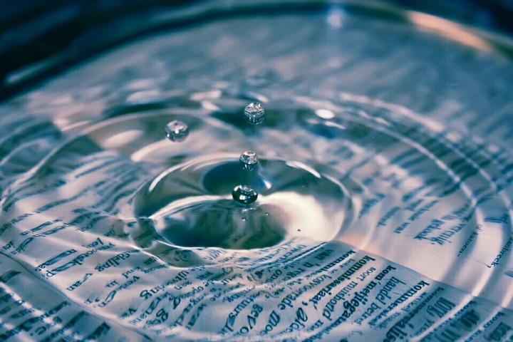 Water drop image