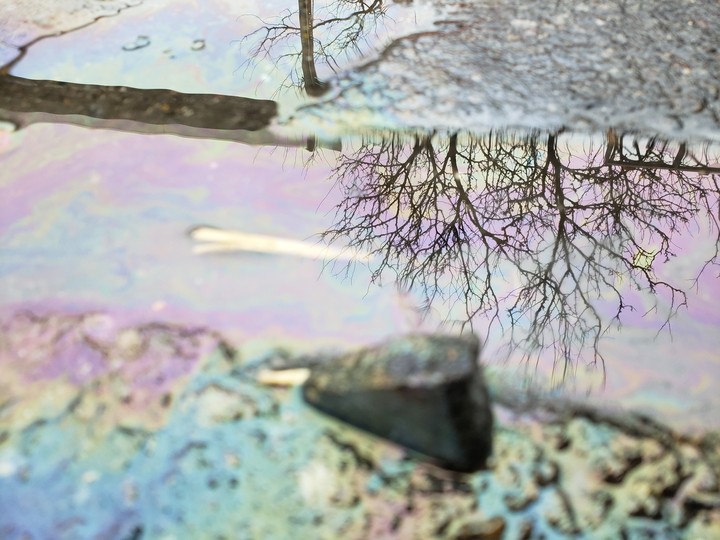 Colorful Water Reflection