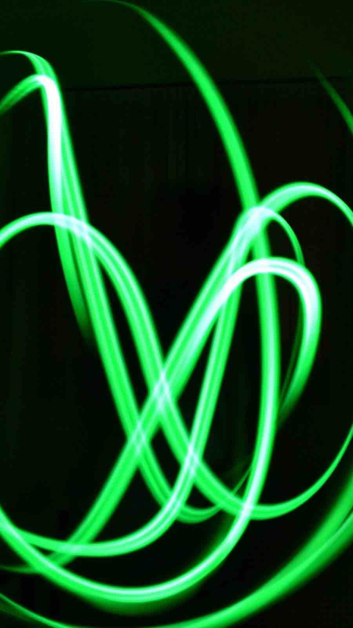 neon swirls