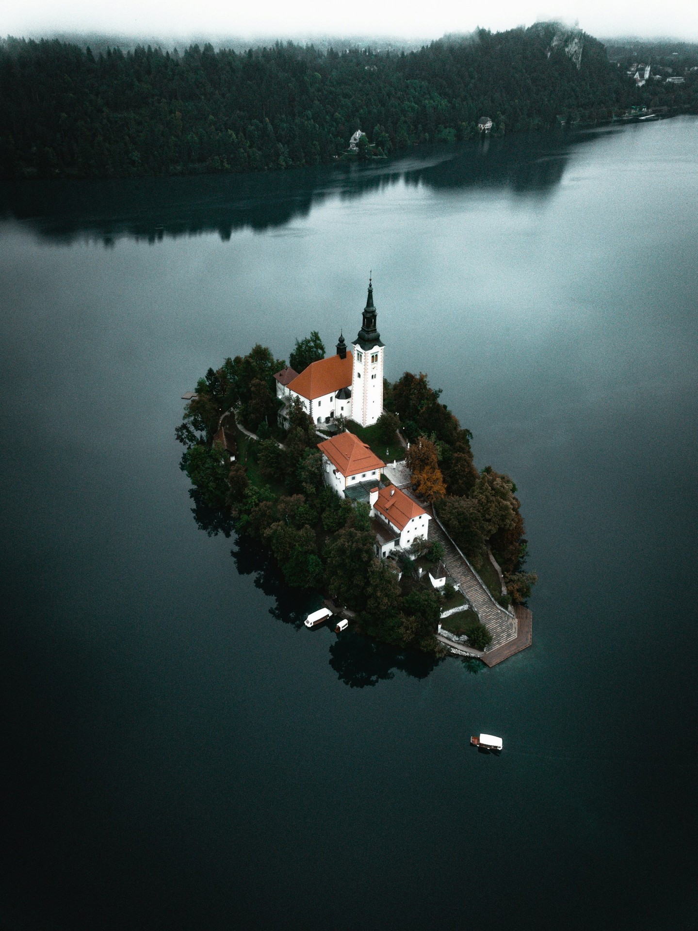 fonds d'écran islet, Water