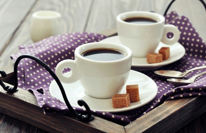Aroma of coffee.