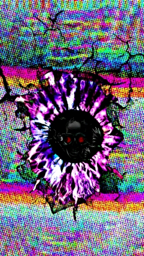 skull 3d video wallpaper