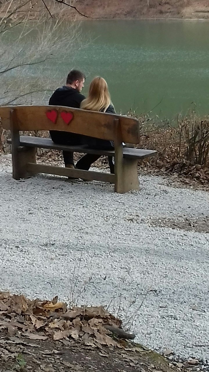 Two people in love