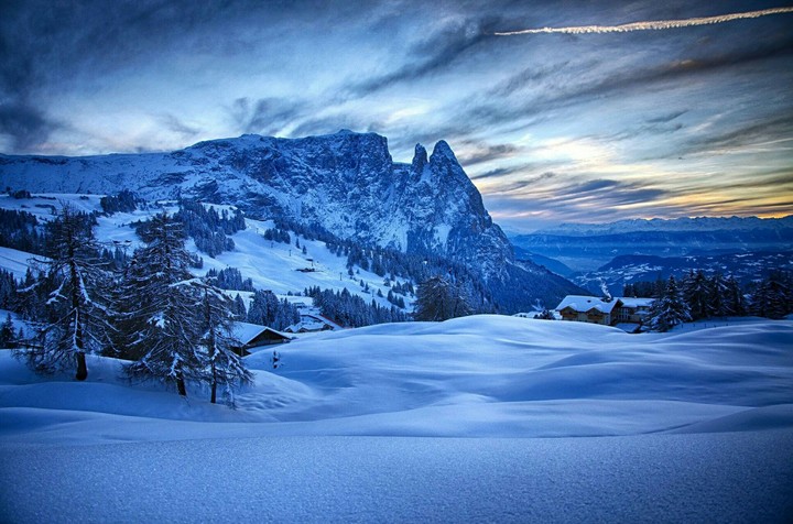 Ice mountains