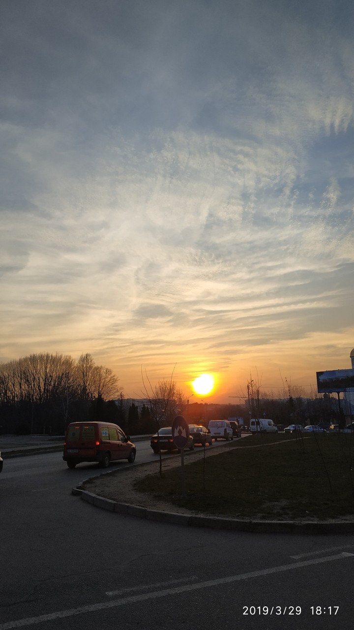 закат