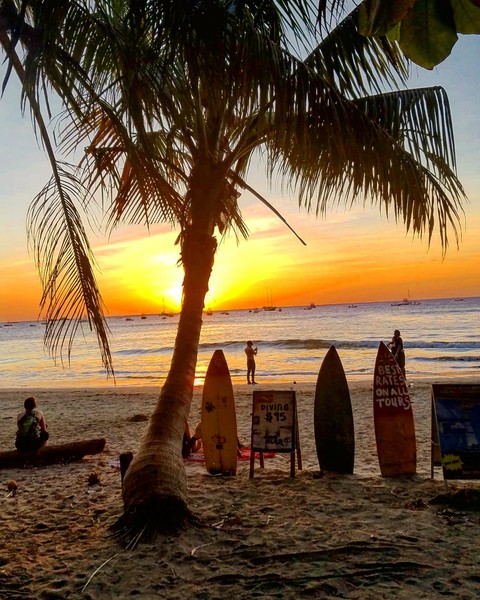 Tamarindo Costa Rica sunset