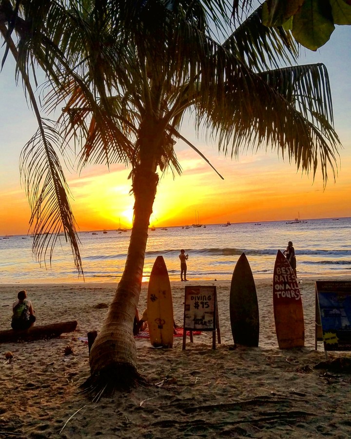 Tamarindo Costa Rica sunset