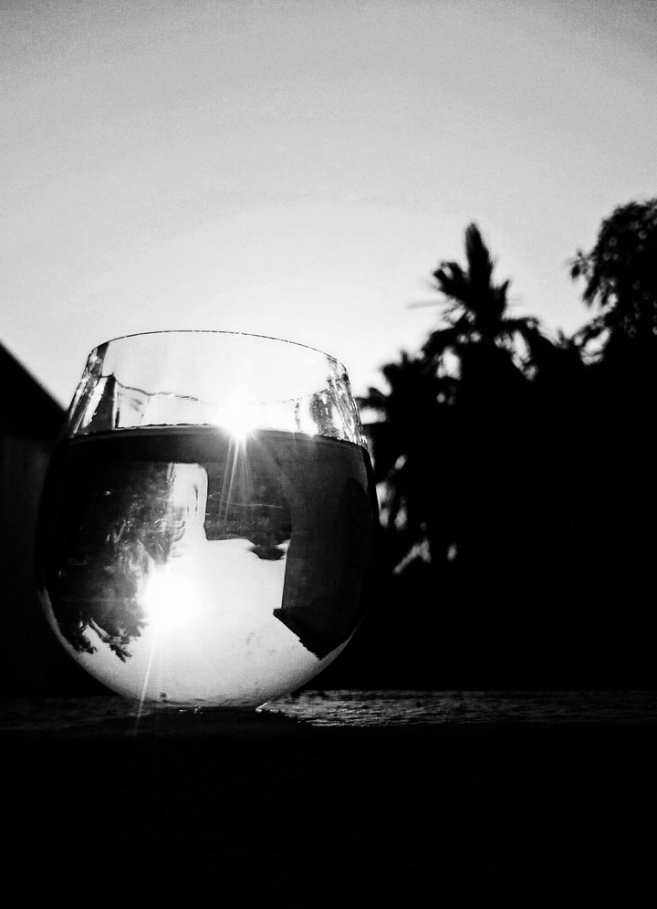 glass of water