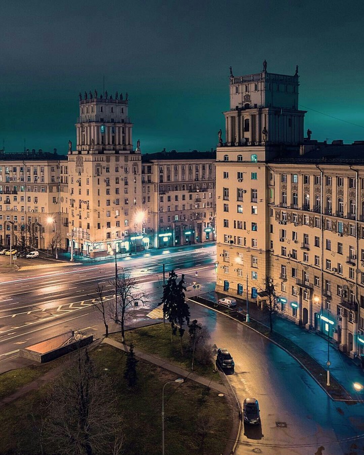 Moskow night