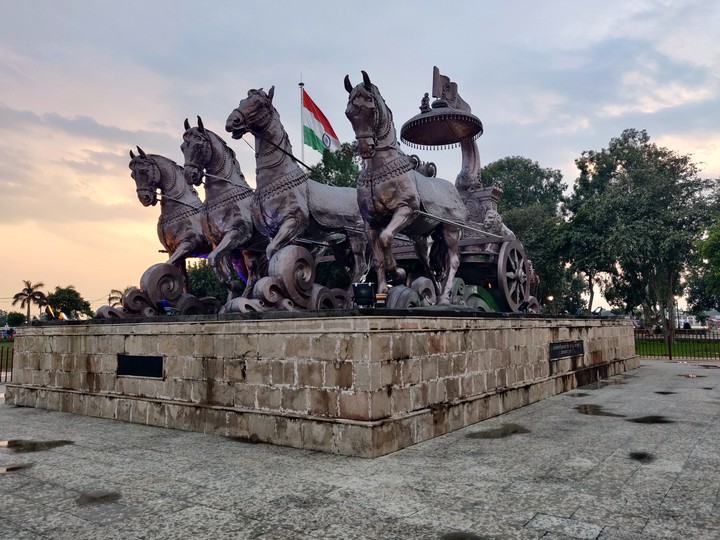Chariot of Lord Krishna and Arjun