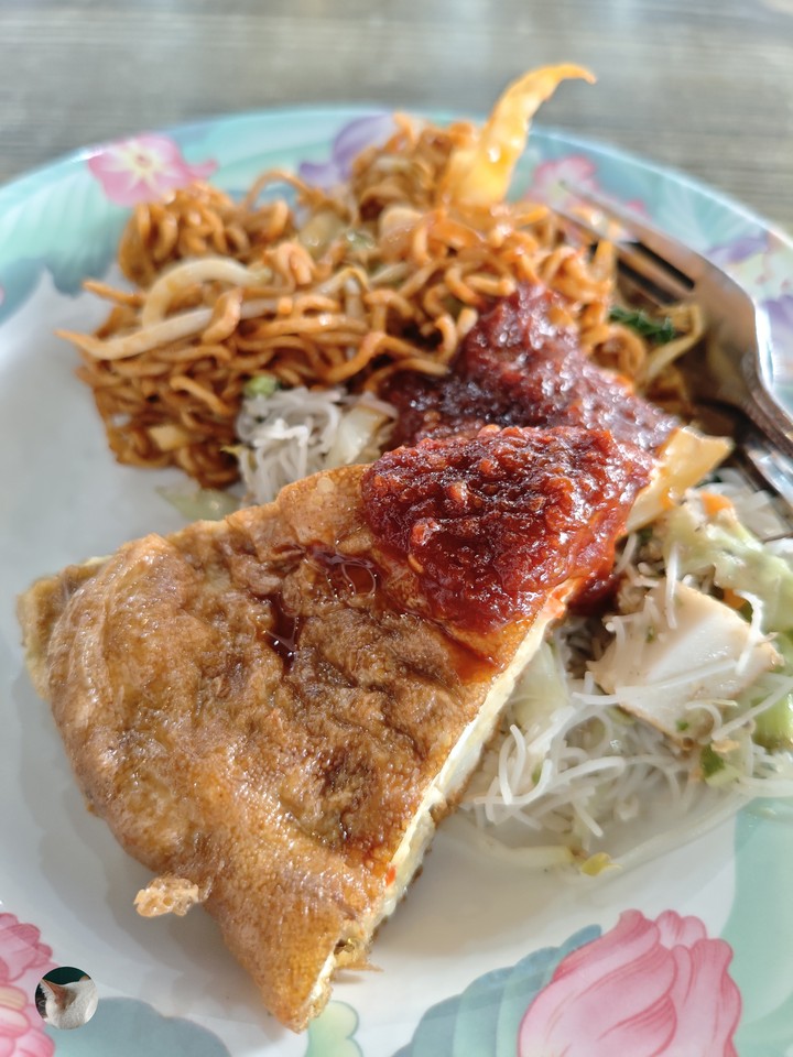 This morning breakfast, although my weight became 56kg..