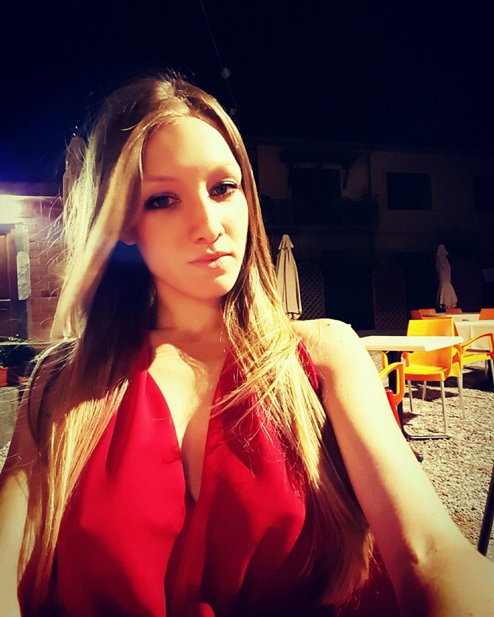 Red dress