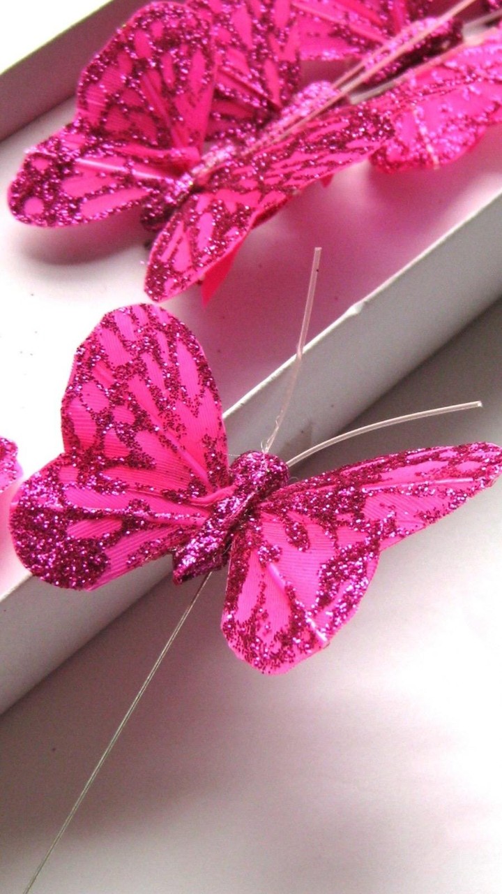 Hot pink Butterfly