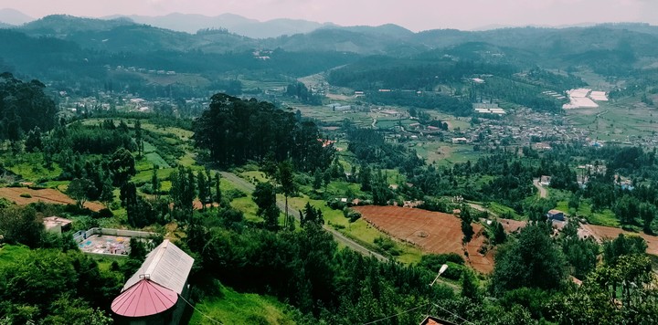 A village in outskirts