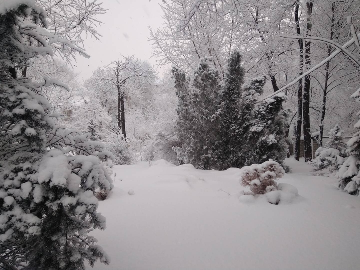 little snow