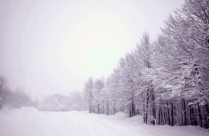 GOOD MORNING FROM WINTRY GREECE