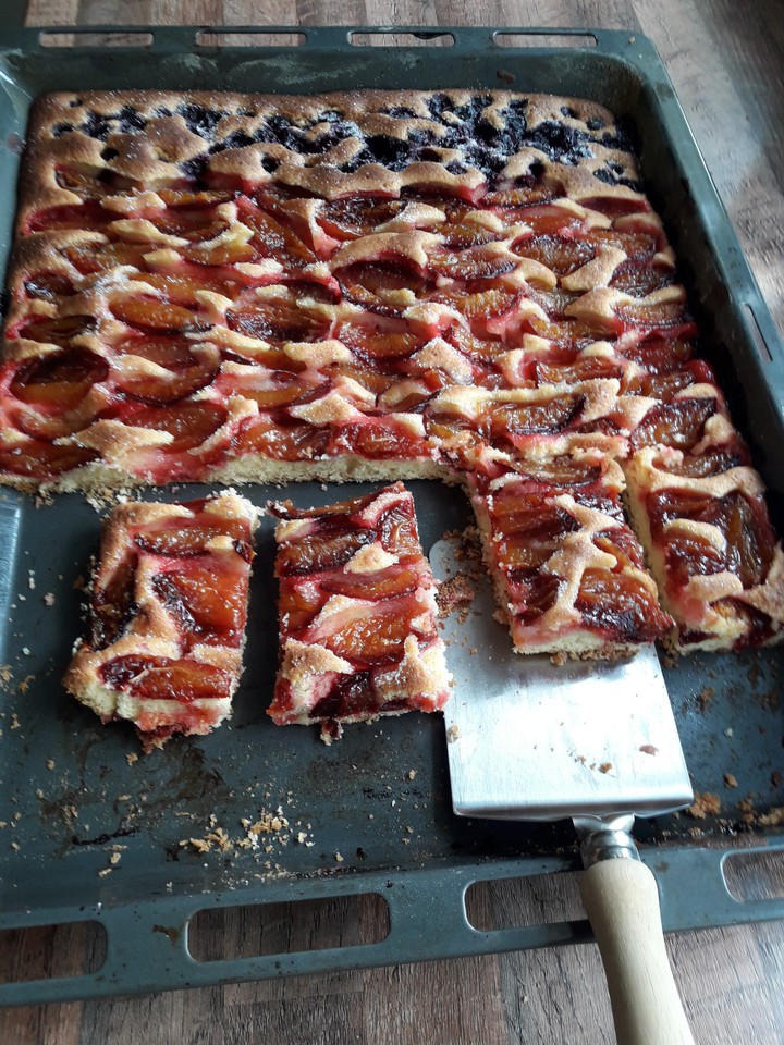 mm mm....lecker  Pflaumenkuchen