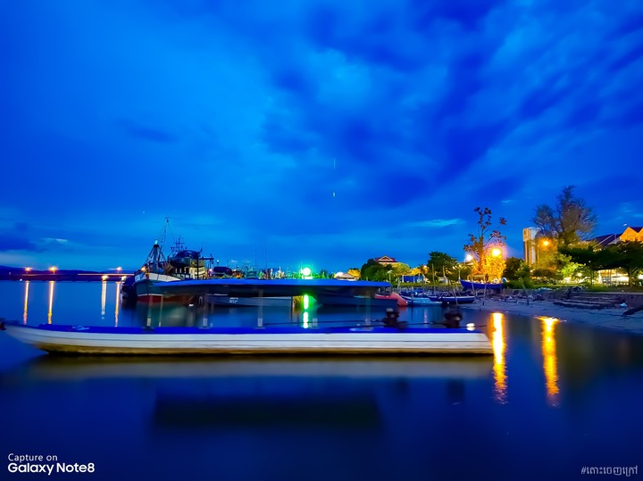 board at night