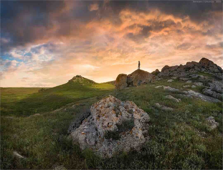 прогулка по холмам
