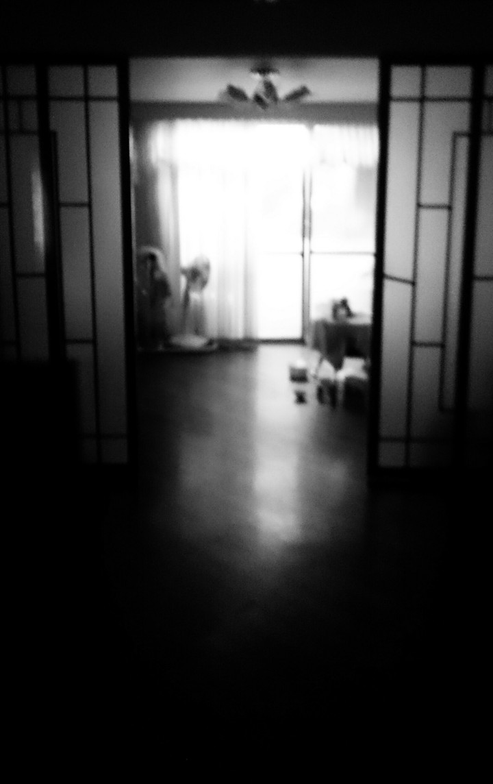 Black and white fragments