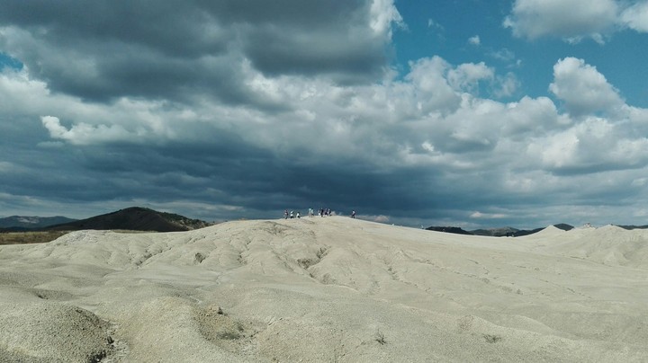 Fine scenery at the Romanian clay vulcans