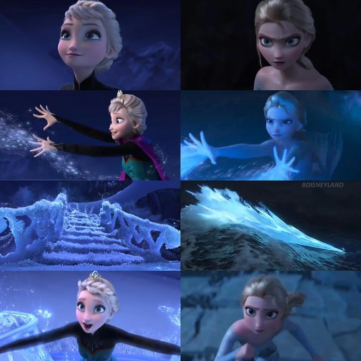 Queen Elsa  Frozen and Frozen 2