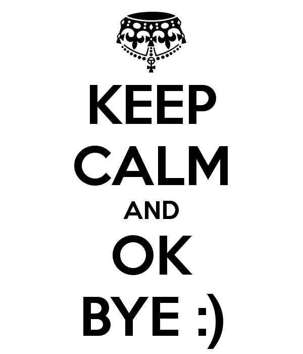 keep calm