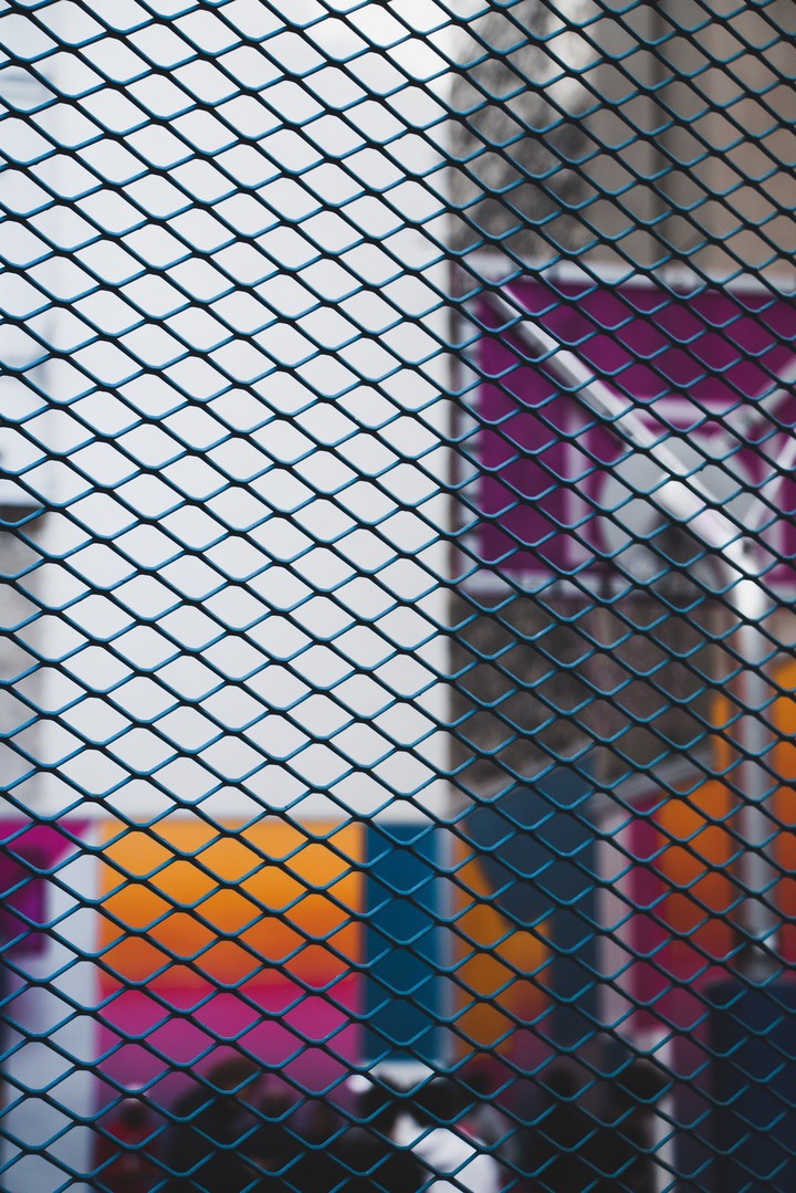 Mesh Grid Fence