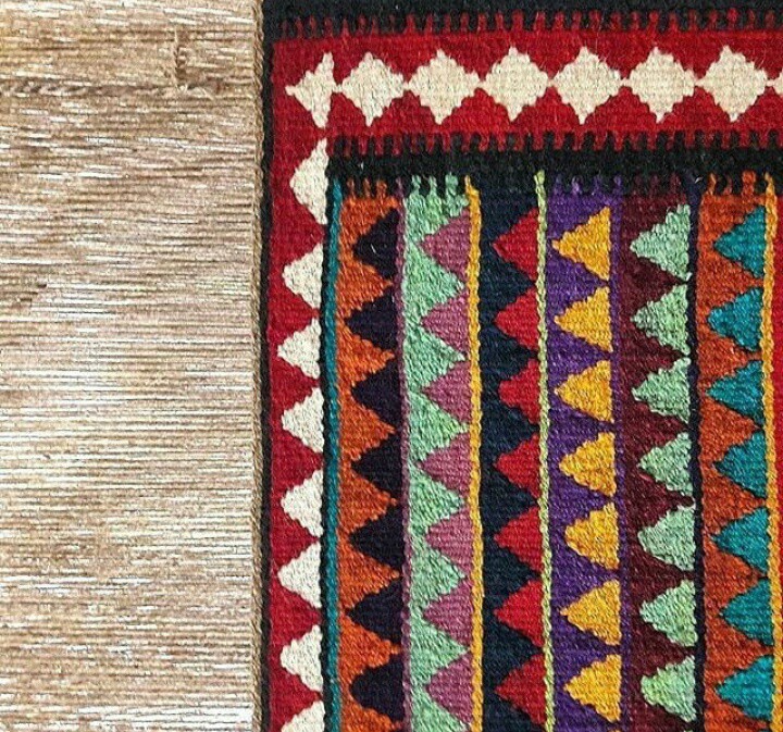 Kilim weaving, Kuhdasht, Iran