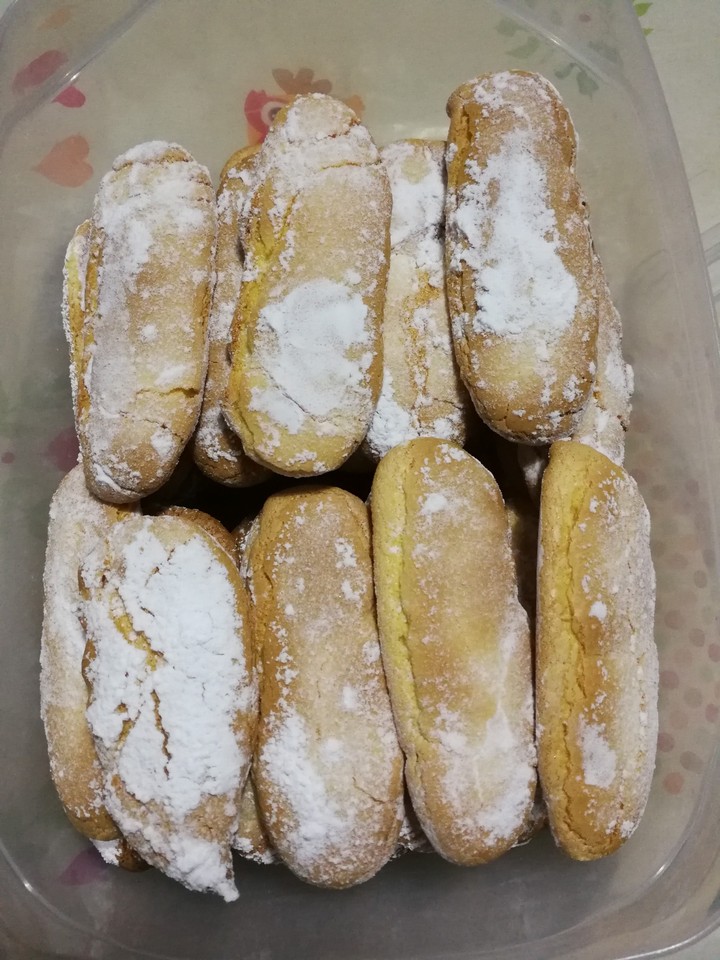 homemade savoiardi