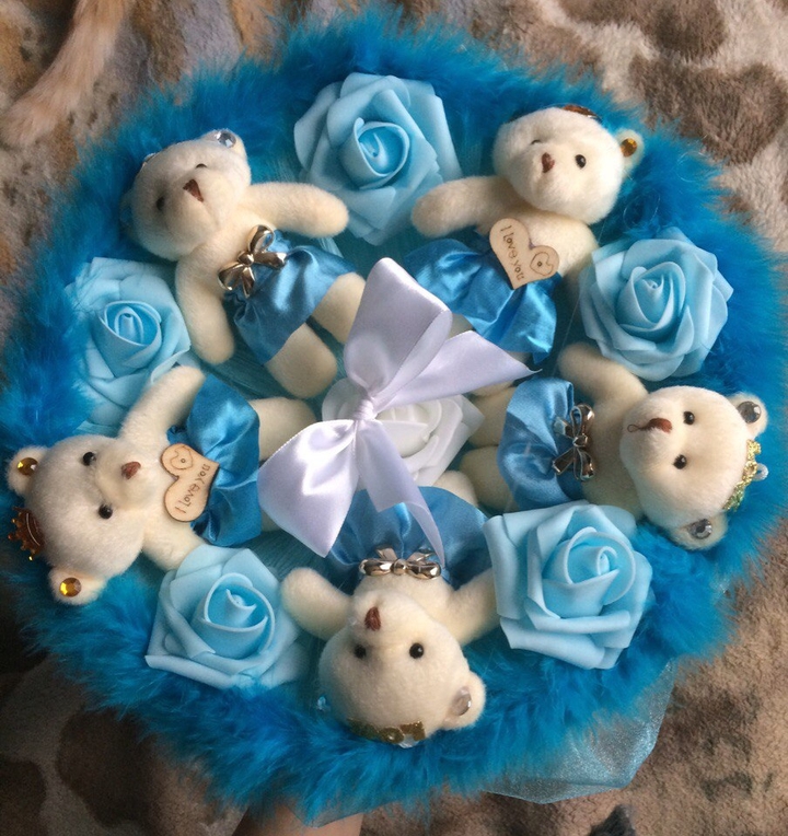 Bouquet of toys