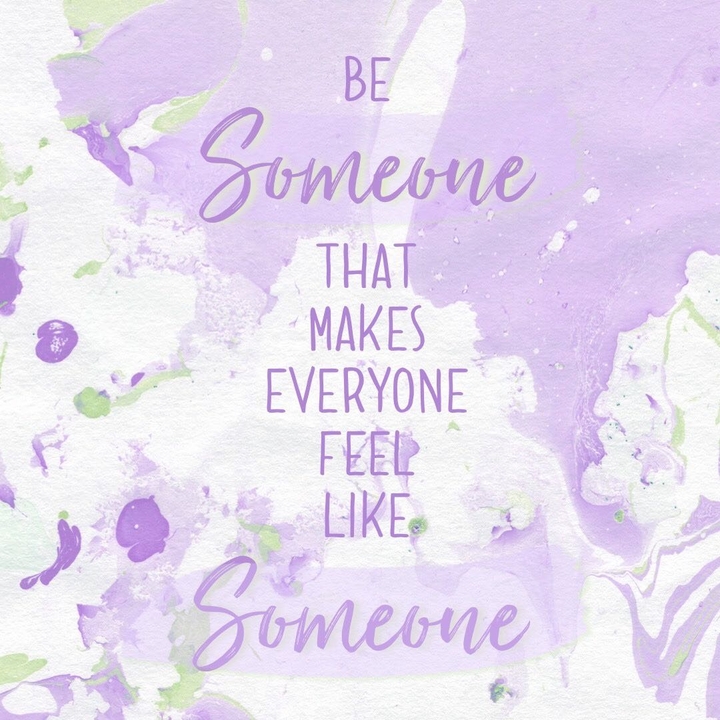 Be Someone