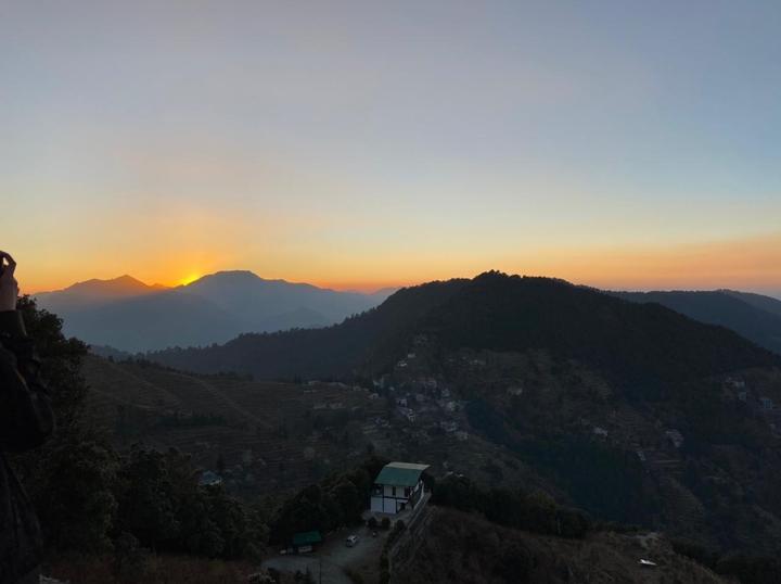 sun set