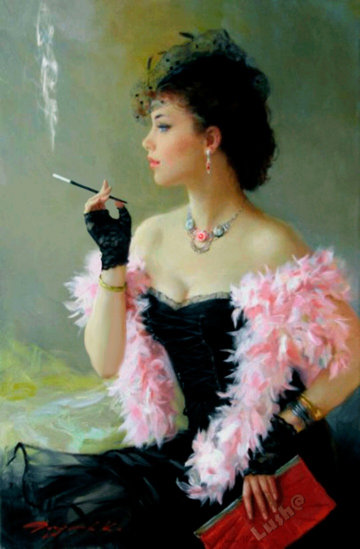 charming lady