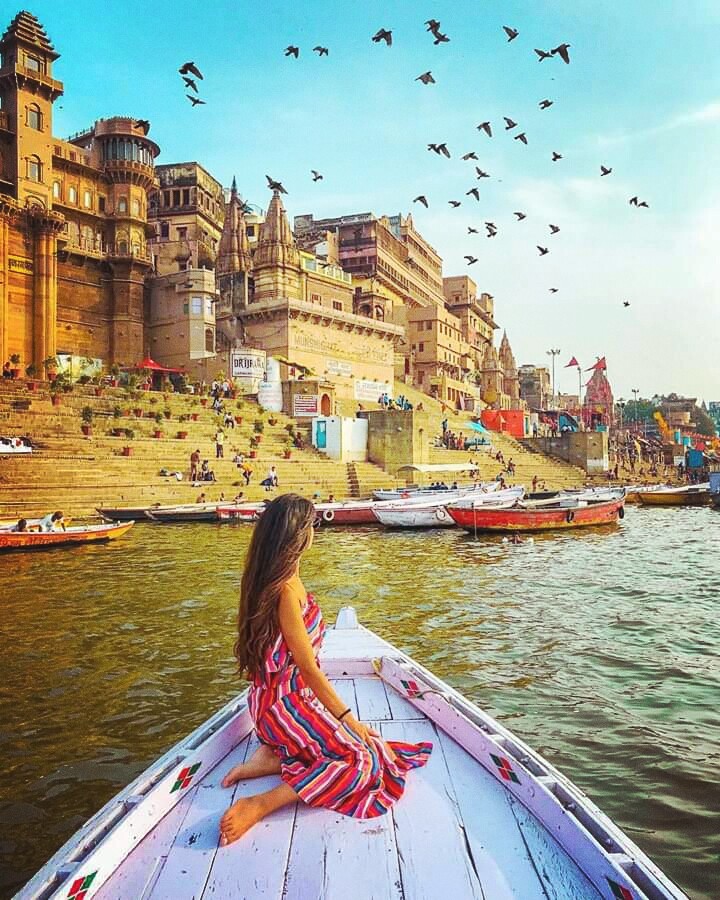 Banaras, city of love and devotion.