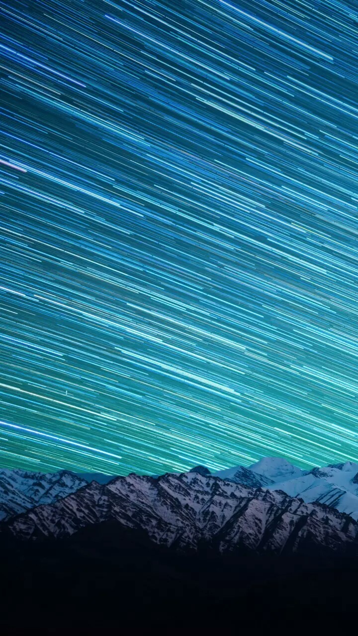The meteor shower