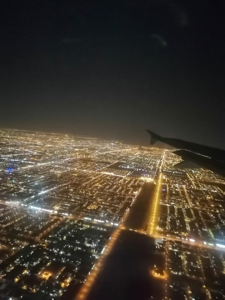 Flying through the clouds