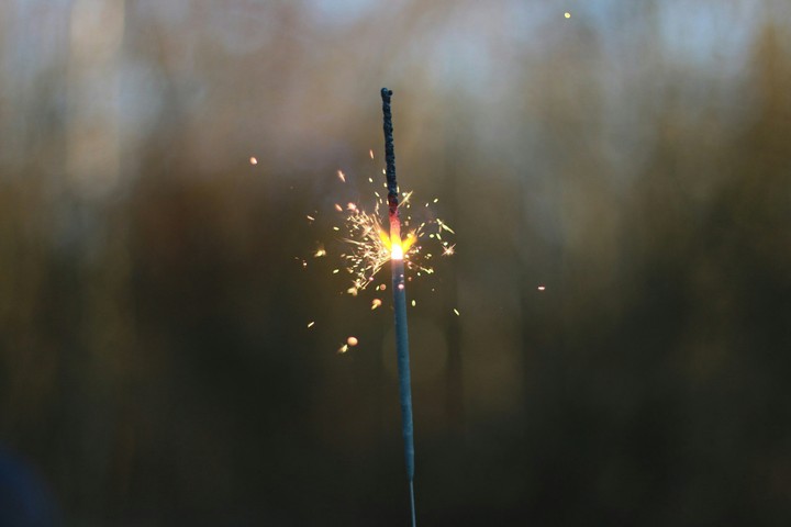new year lights