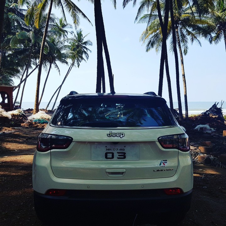 Jeep Compass on Beach , India