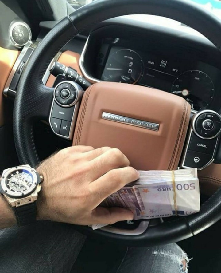 rich money watch luxury car ranger rover