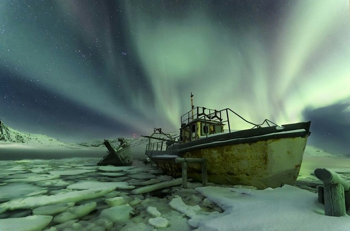 ship aglow