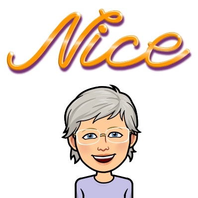 Bitmoji Nice